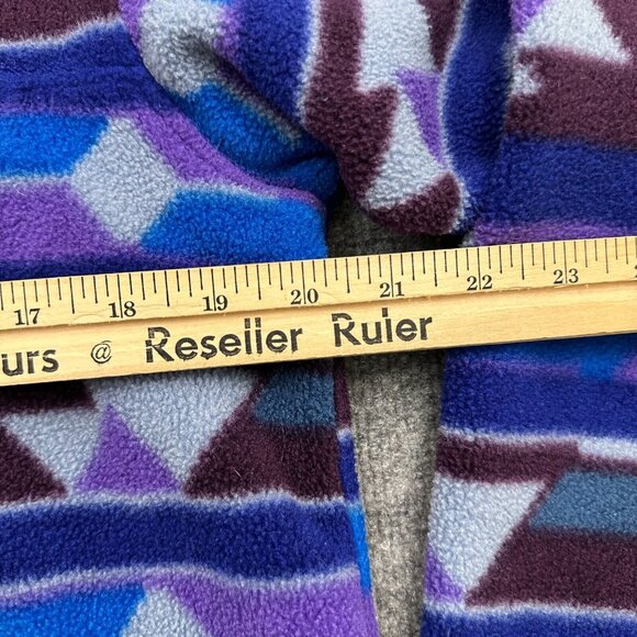 Patagonia Fleece Jacket Snap-T Synchilla Pullover Tribal Aztec Women's M - Picture 11 of 13